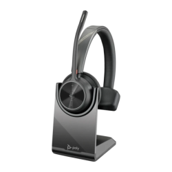 Poly Voyager 4310-M Microsoft Teams BT700 Bluetooth USB-C Noir Arceau Écouteurs sans fil