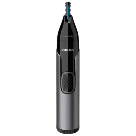 Philips NT365016 Nez/Oreilles/Sourcils Noir/Gris sec et humide Tondeuse à poils