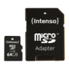 Intenso 64GB Noir 25MB/s Classe 10 Carte microSDXC