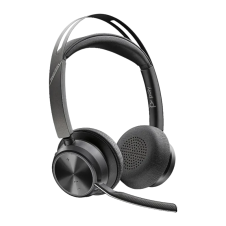 Poly Voyager Focus 2 USB-C Noir Arceau ANC Bluetooth 5.1 40h Casque sans fil