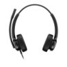 HP Poly Mission 425 USB-C Réduction de bruit Noir Arceau avec micro Casque