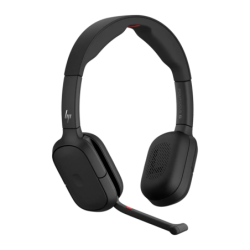 HP Poly Focus 625 USB-C Noir Arceau ANC Bluetooth 6.0 52h Casque sans fil