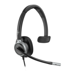 HP Poly Mission 615 USB-C / USB-A Noir Arceau ANC avec micro Casque