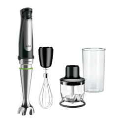 Braun MultiQuick 7 0,6L 1000W Noir MQ7025X acier inoxydable Mixeur plongeant