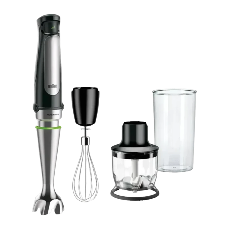 Braun MultiQuick 7 0,6L 1000W Noir MQ7025X acier inoxydable Mixeur plongeant