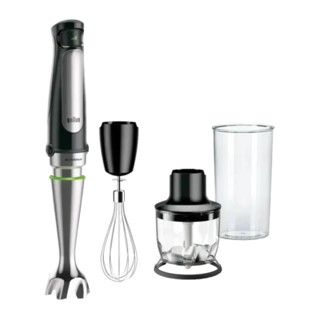 Braun MultiQuick 7 0,6L 1000W Noir MQ7025X acier inoxydable Mixeur plongeant