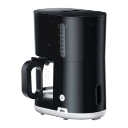Braun KF1100 Carafe 10 Tasses 1000W Noir Cafetière filtre