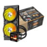 Darkflash Explore DE240 315W TDP 240mm Noir 2 ventilateurs RGB Refroidissement liquide