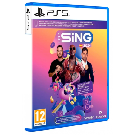Jeu vidéo Plaion Let's Sing 2024 Standard PS5