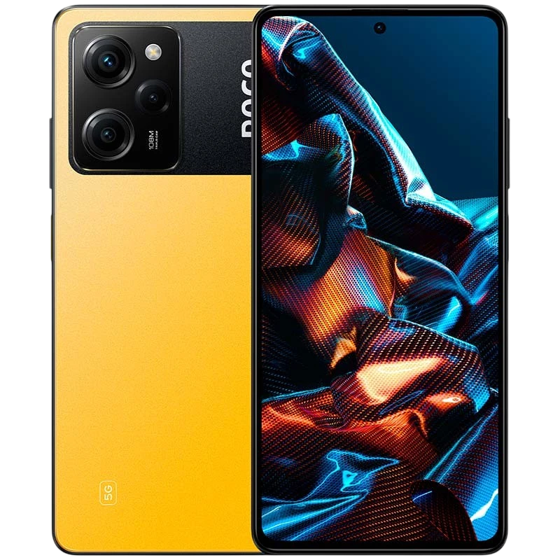 Xiaomi Poco X5 Pro 5G 6Go/128Go Jaune 6,67 pouces AMOLED 120Hz 108MP 5000mAh 67W NFC