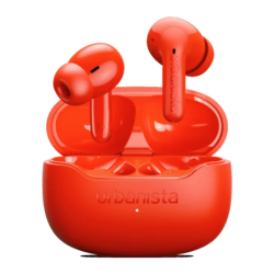 Urbanista Palermo Orange TWS ANC Bluetooth 6.0 32h IPX4 Multipoint Écouteurs sans fil