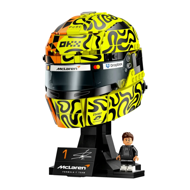 Set de construction LEGO Editions 43023 McLaren Mastercard F1 Team : Casque de Lando Norris 793 pièces 14+ ans