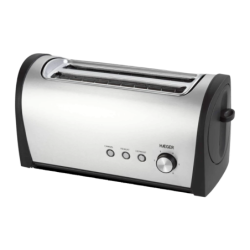 Haeger Desayuno Plus 6 1400W 2 Fentes Noir Grille-pain