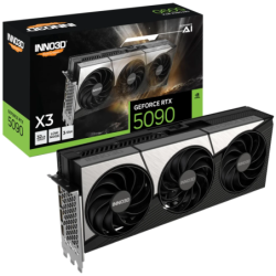 Inno3D GeForce RTX 5090 X3 32GB GDDR7 3 ventilateurs HDMI 2.1 3 DisplayPort Carte graphique