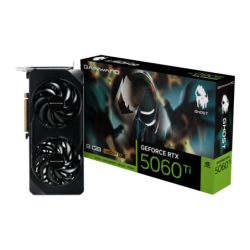 Gainward GeForce RTX 5060 Ti Ghost OC 8GB GDDR7 Noir 2 ventilateurs HDMI 2.1 3 DisplayPort Carte graphique