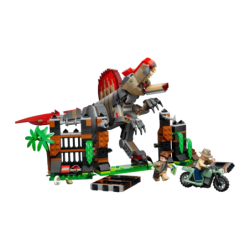 Set LEGO Jurassic World Fuite du Spinosaurus 77982 820 pièces 9+ ans