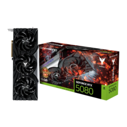 Gainward GeForce RTX 5080 Phoenix GS 16GB GDDR7 3 ventilateurs HDMI 2.1 3 DisplayPort Carte graphique