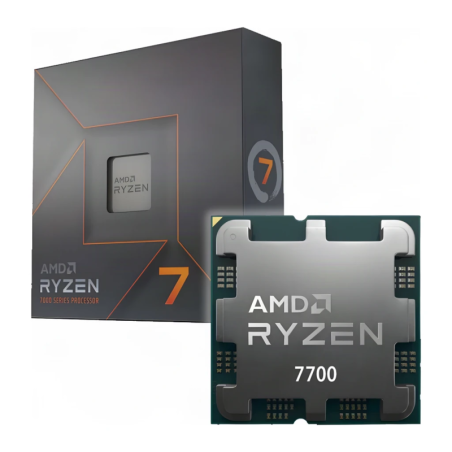 AMD Ryzen 7 7700 Box 8 Cœurs AM5 16 threads 5,3GHz Processeur