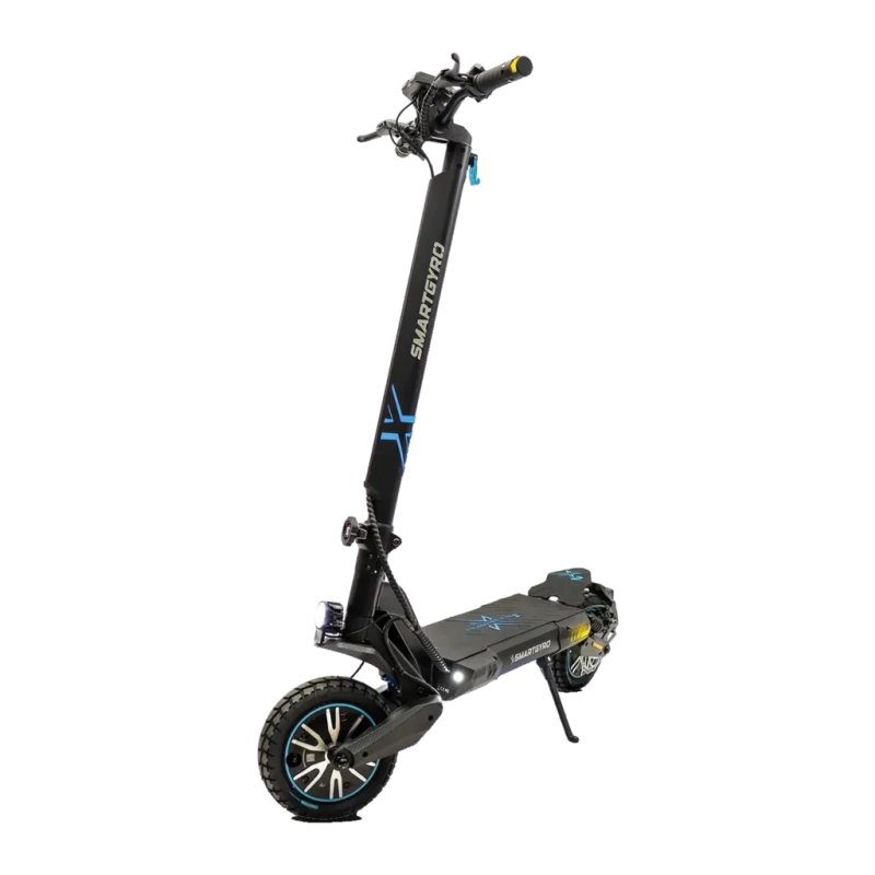 smartGyro CrossOver Dual Max 2 LR 1000W 60km 25km/h 10 pouces Noir 120kg pliable Trottinette électrique
