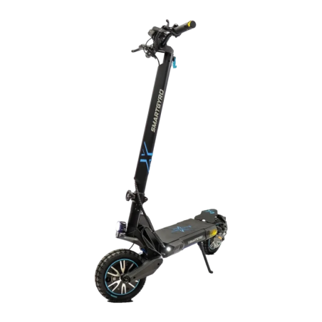 smartGyro CrossOver Dual Max 2 LR 1000W 60km 25km/h 10 pouces Noir 120kg pliable Trottinette électrique