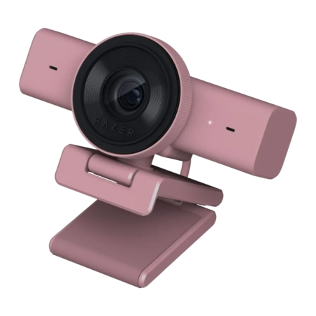 Razer Kiyo V2 X 1440p 30fps 1080p 60fps Rose mise au point automatique microphone Webcam