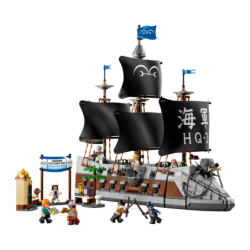 Set de construction LEGO One Piece Bateau de la Marine de Garp 75646 1705 pièces