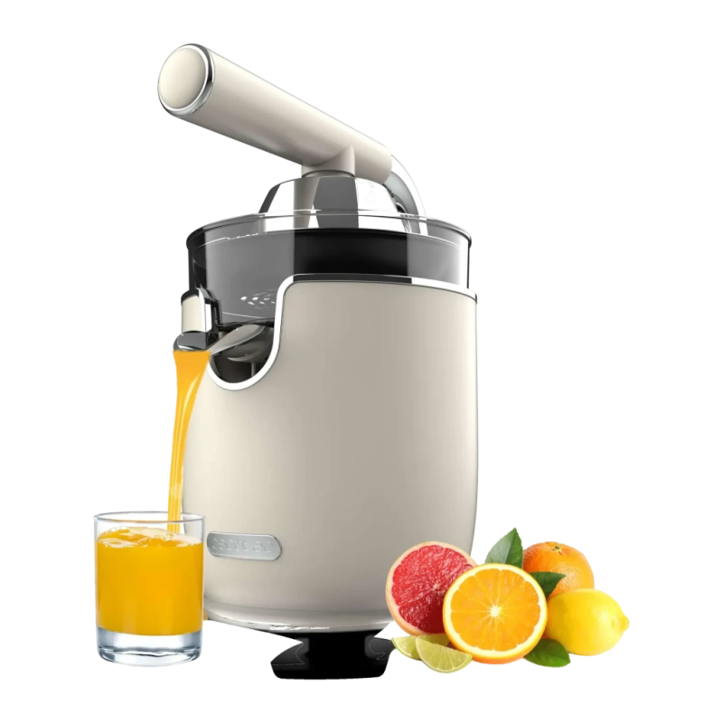 Cecotec Xqueeze RetroJuice 1000 1000W Avec récipient à jus Beige Presse-agrumes