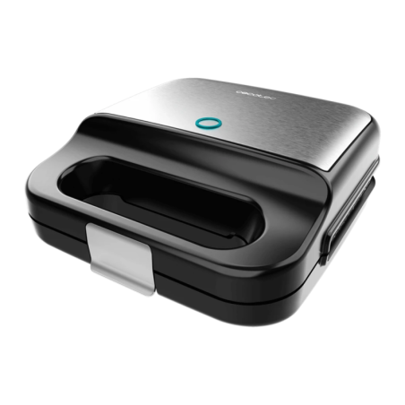Cecotec Rock'n Toast 4in1 Fonction Grill et Gaufrier 1000W Noir Appareil à croque-monsieur