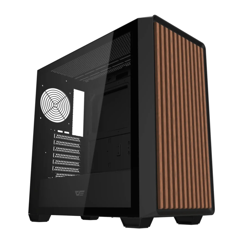Darkflash Verre Trempé ATX 360mm Radiateur Noir DS900WD Midi Tower 4 ventilateurs Boîtier PC