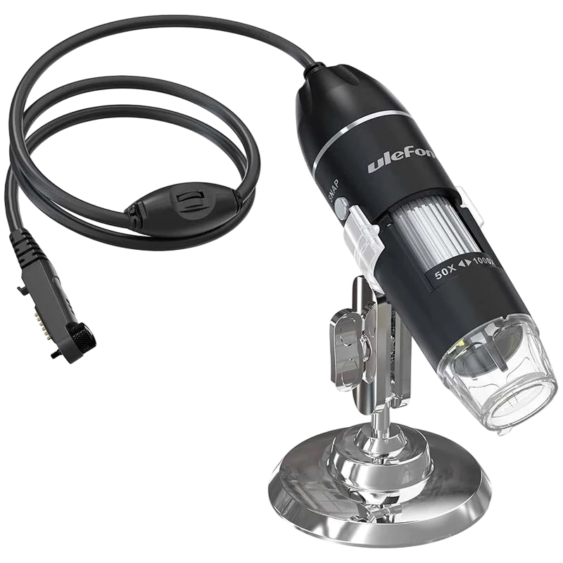 Ulefone uSmart C01 Noir Microscope numérique