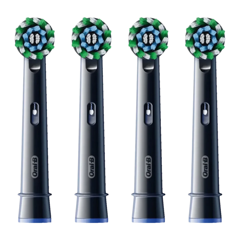 Tête de Rechange Oral-B Pro Cross Action Pack 4 Noir
