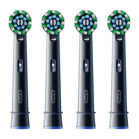 Tête de Rechange Oral-B Pro Cross Action Pack 4 Noir