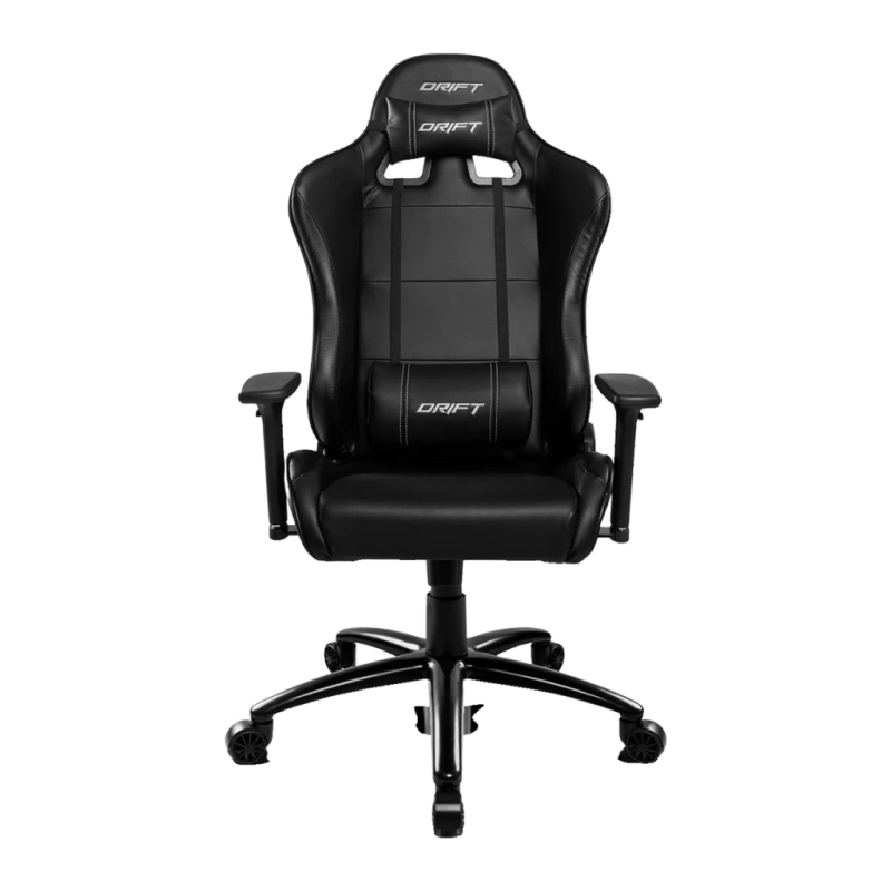 Drift DR200 Noir PU 150kg 135° appui-tête cuir PU Chaise gaming