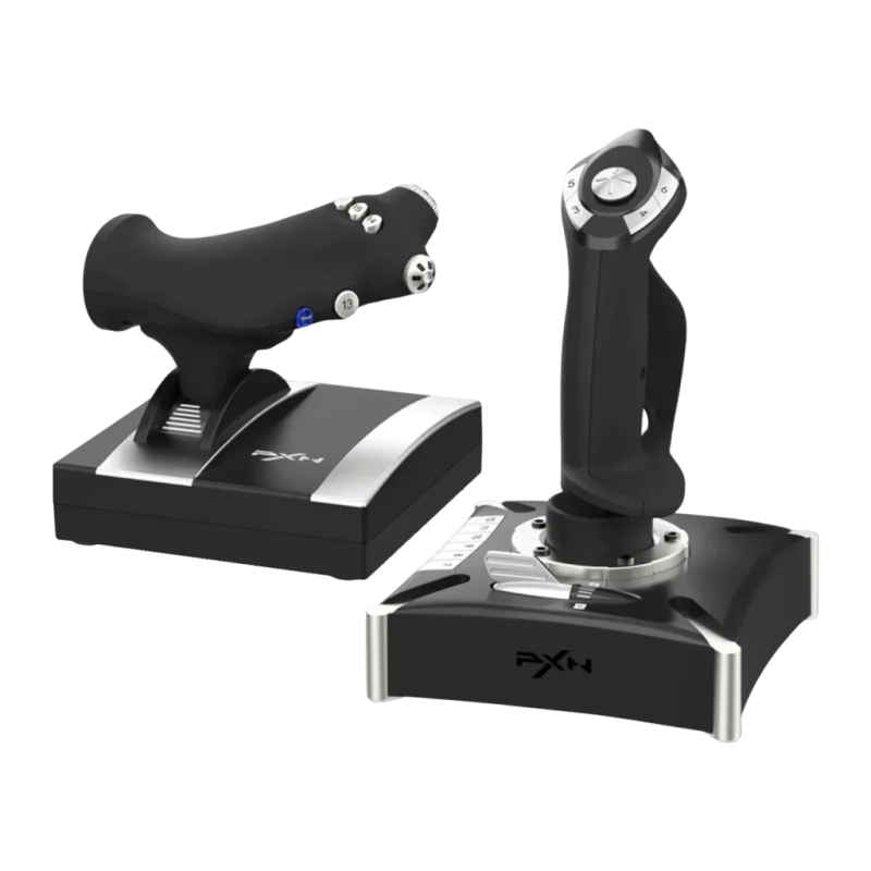 Joystick de vol PXN avec manette des gaz Noir PXN-2119 Pro
