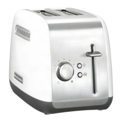 KitchenAid 1100W 2 Fentes Blanc 5KMT2115EWH Grille-pain