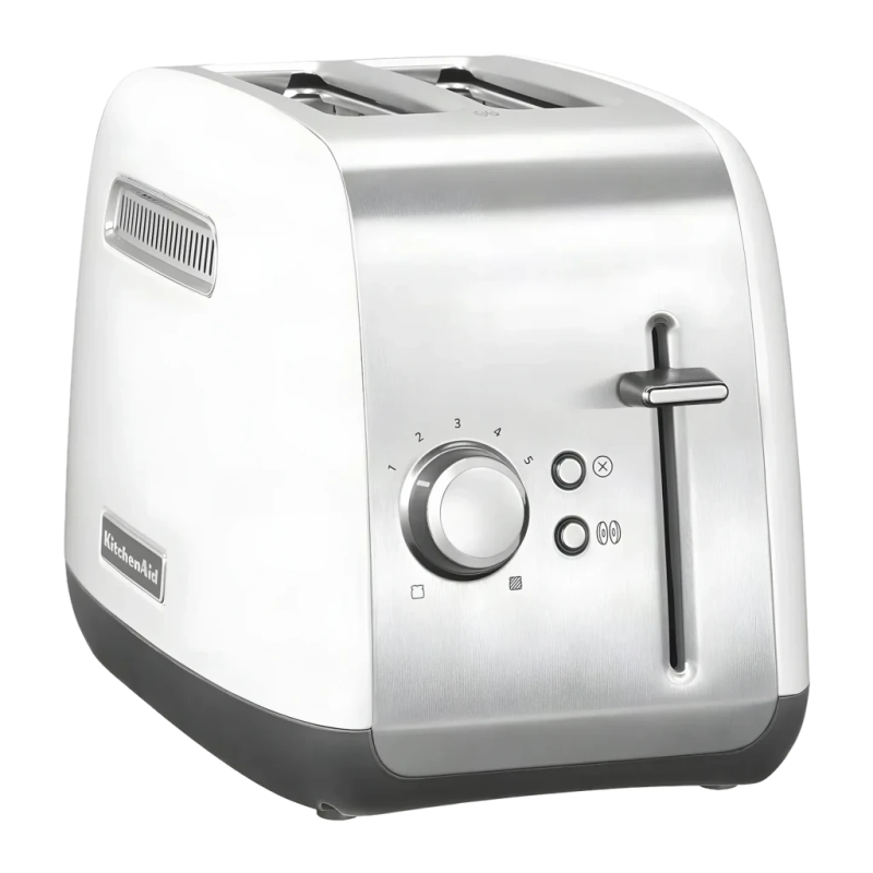 KitchenAid 1100W 2 Fentes Blanc 5KMT2115EWH Grille-pain
