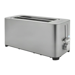 Princess 1400W 4 Tranches Acier Inoxydable 142402 2 fentes Grille-pain