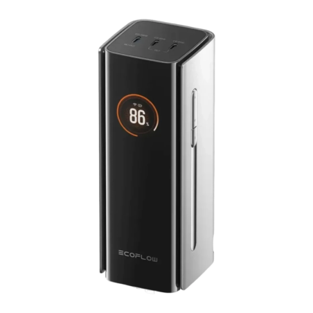 EcoFlow Rapid Pro Noir avec câble intégré 20000mAh 230W USB-C Power Bank