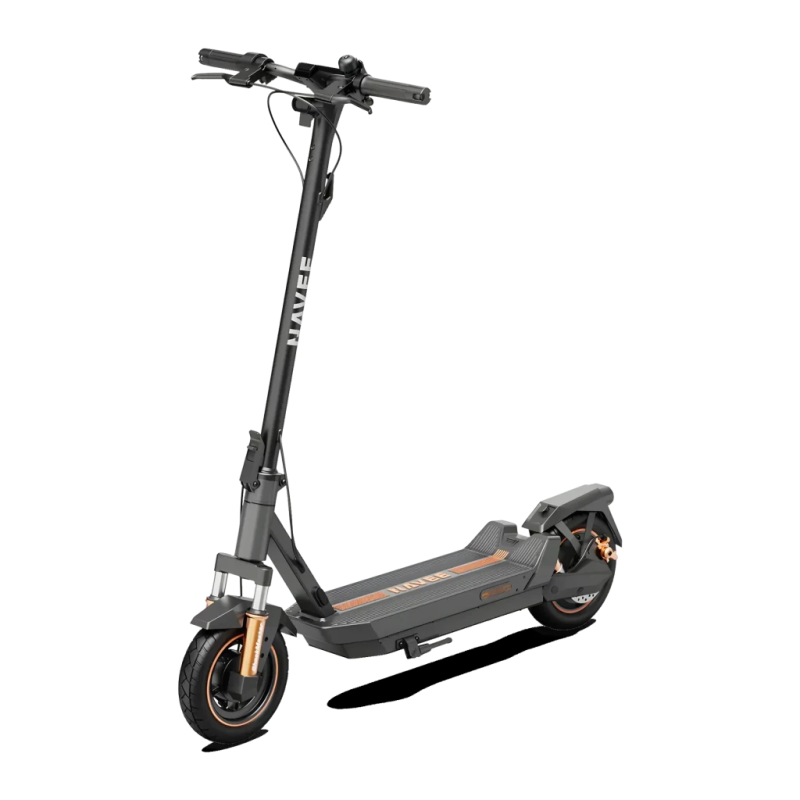 NAVEE GT5 Max 700W 90km 25km/h 10 pouces Gris 130kg 596Wh pliable suspension Trottinette électrique