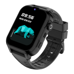 Garett Kids Hero Pro 45 mm 4G Noir 1,85 pouces IPS GPS Bouton SOS Appel Vidéo 1 jour IP67 Montre connectée enfant
