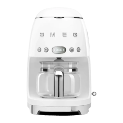 Smeg 1,4L 1050W Blanc DCF02WHEU Cafetière filtre