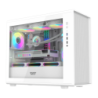 Darkflash Verre Trempé M-ATX/ITX Blanc DB460M Boîtier PC