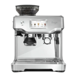 Sage Appliances Barista Touch SES880BSS4EEU1 Acier Inoxydable moulin intégré buse vapeur Machine à Expresso