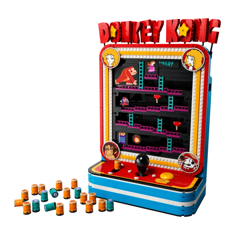 Set de construction LEGO Super Mario Borne Arcade Donkey Kong 72051 1367 pièces