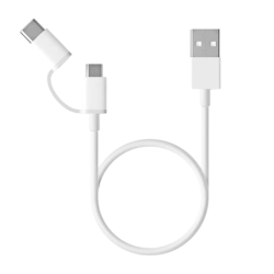Xiaomi Mi Câble USB vers USB Type C / Micro USB 30cm