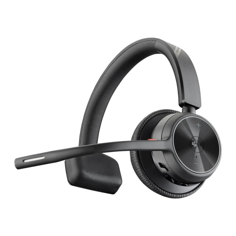 Poly Voyager 4310 Microsoft Teams USB-C Noir Arceau Bluetooth 5.2 24h Casque sans fil