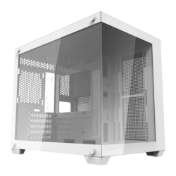Darkflash Verre Trempé M-ATX/ITX 370x285x440mm Blanc C285MP Midi Tower Boîtier PC