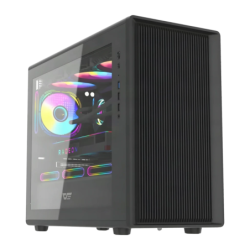 Darkflash Verre Trempé M-ATX/ITX 360mm Noir DB460M Midi Tower Boîtier PC