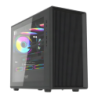 Darkflash Verre Trempé M-ATX/ITX 360mm Noir DB460M Midi Tower Boîtier PC