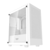 Darkflash M305 Verre Trempé Micro-ATX Blanc Boîtier PC